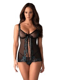 Komplet Obsessive Amanta Babydoll S-XL