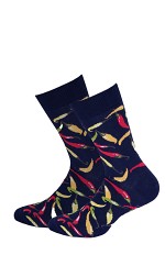 Skarpety Gatta/Wola U94.N03 Perfect Man Casual wzorowane 39-47