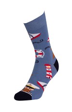 Skarpety Gatta/Wola U94.N03 Perfect Man Casual wzorowane 39-47