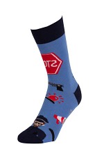 Skarpety Gatta/Wola U94.N03 Perfect Man Casual wzorowane 39-47