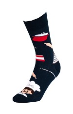 Skarpety Gatta/Wola U94.N03 Perfect Man Casual wzorowane 39-47