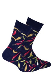 Skarpety Gatta/Wola U94.N03 Perfect Man Casual wzorowane 39-47