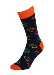 Skarpety Gatta/Wola U94.N03 Perfect Man Casual wzorowane 39-47