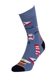 Skarpety Gatta/Wola U94.N03 Perfect Man Casual wzorowane 39-47