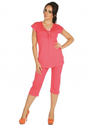 Piżama De Lafense 889 Visa kr/r 3XL-4XL