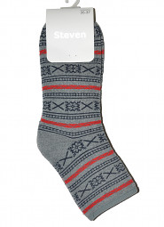 Skarpety Steven art.123 Frotte Wzór damskie 35-40