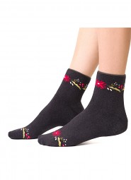 Skarpety Steven art.123 Frotte Wzór damskie 35-40