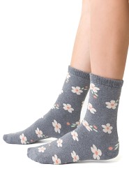 Skarpety Steven art.123 Frotte Wzór damskie 35-40