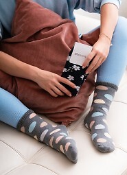 Skarpety Steven art.123 Frotte Wzór damskie 35-40