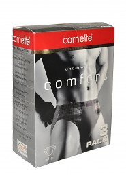 Slipy Cornette Comfort 3-Pack A'3 2XL-3XL