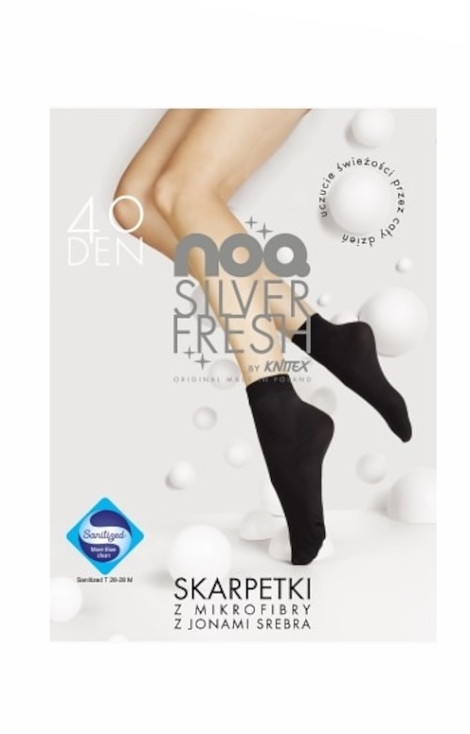 Skarpetki Knittex 42152 Silver Fresh 40 den