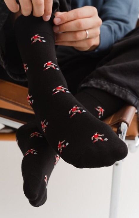 Skarpety Steven art.056 Suitline Wzór męskie 39-47