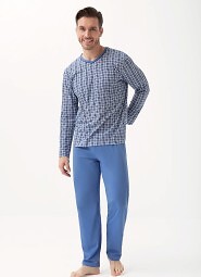 Piżama Luna 795 dł/r M-2XL męska