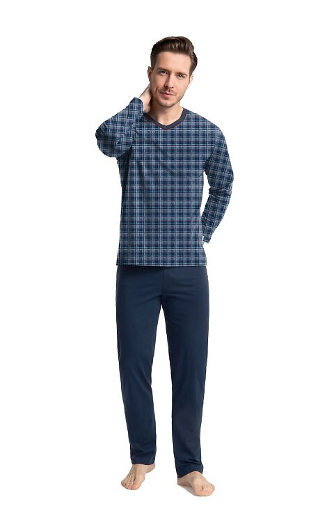 Piżama Luna 795 dł/r M-2XL męska