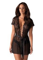 Peniuar Obsessive Alluria Peignoir S-2XL