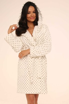 Szlafrok De Lafense 546 Melanie S-2XL damski