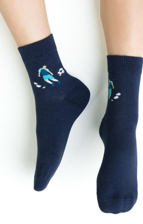 Skarpety Steven art.014 wzorowane chłopięce 26-34