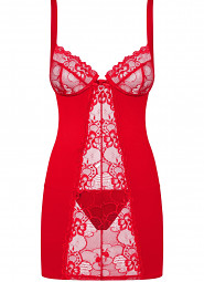 Koszula Obsessive Heartina Chemise S-2XL