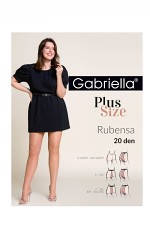 Rajstopy Gabriella 161 Rubensa Plus Size 20 den 6-XXL