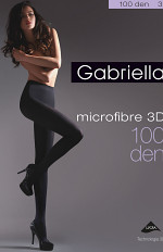 Rajstopy Gabriella 119 Microfibre 3D 100 den 5-XL