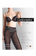 Rajstopy Gabriella 400 Comfort 3D 50 den 5-XL