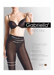 Rajstopy Gabriella 400 Comfort 3D 50 den 5-XL