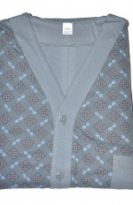 Piżama Gucio 2239 dł/r 4XL-5XL męska rozpinana