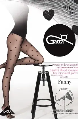 Rajstopy Gatta Funny wz.08 20 den 2-4 - zdjęcie 2