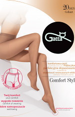 Rajstopy Gatta Comfort Style 20 den 5-XL