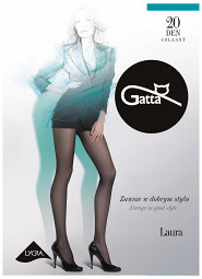 Rajstopy Gatta Laura 20 den 5-XL, 3-Max