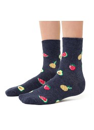 Skarpety Steven art.014 wzorowane dziewczęce 26-34