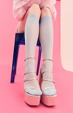 Podkolanówki Gabriella 500 bezuciskowe 15 den A'2