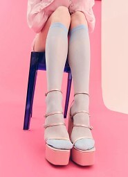 Podkolanówki Gabriella 500 bezuciskowe 15 den A'2