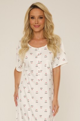 Koszula De Lafense 413 Mama kr/r K S-2XL - zdjęcie 2