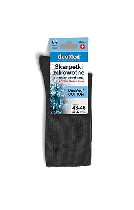 Skarpety JJW Deo Med Cotton Silver 35-46