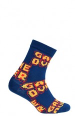 Skarpety Wola U24.P01;W24.P01 chłopięce wzorowane 21-26