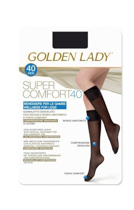 Podkolanówki Golden Lady Super Comfort 40 den