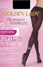 Rajstopy Golden Lady Benessere Belleza Compressione Leggera 70 den 2-5