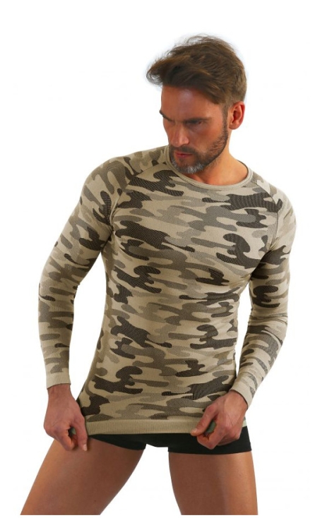 Koszulka Sesto Senso P1034 Thermoactive Military Style dł/r Men S-2XL