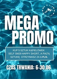 Szorty kąpielowe Self SM 29 Happy Shorts S-3XL
