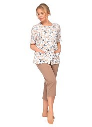 Martel Maria I 200 kr/r Pajamas M-2XL Women's Button-up