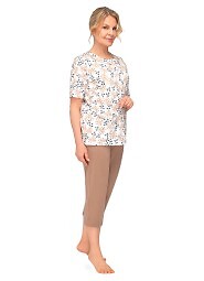 Martel Maria I 200 kr/r Pajamas M-2XL Women's Button-up