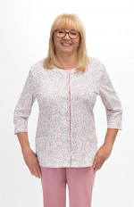 Piżama Martel Maria II 201 3/4 3XL-4XL damska rozpinana