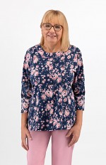 Piżama Martel Maria II 201 3/4 3XL-4XL damska rozpinana