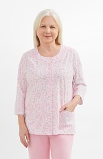 Piżama Martel Maria II 201 3/4 3XL-4XL damska rozpinana