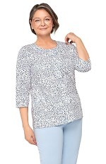 Piżama Martel Maria II 201 3/4 3XL-4XL damska rozpinana