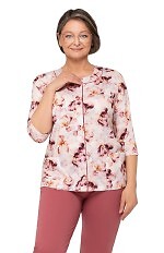 Piżama Martel Maria II 201 3/4 3XL-4XL damska rozpinana