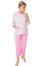 Piżama Martel Maria II 201 3/4 3XL-4XL damska rozpinana