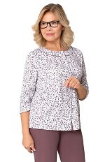 Piżama Martel Maria II 201 3/4 3XL-4XL damska rozpinana