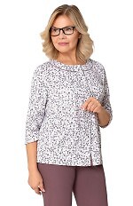 Piżama Martel Maria II 201 3/4 3XL-4XL damska rozpinana